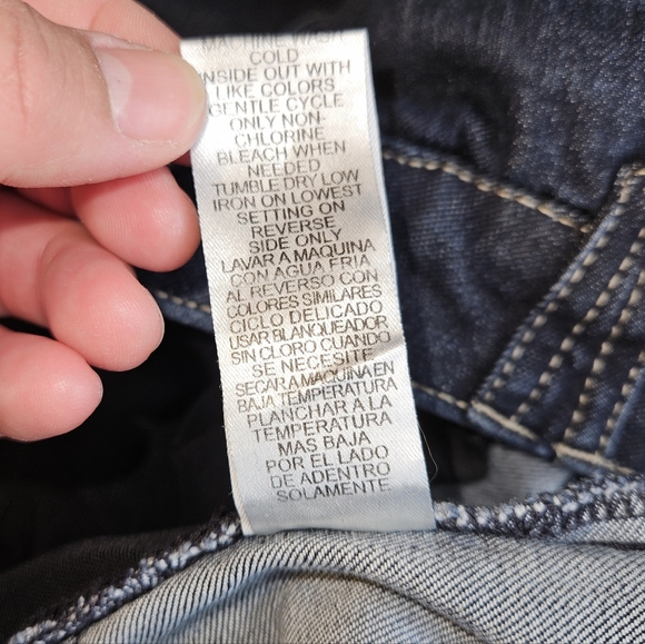 Democracy “Ab”solution Skinny Jeans, Size 16, Dark Wash, EUC - Picture 6 of 6